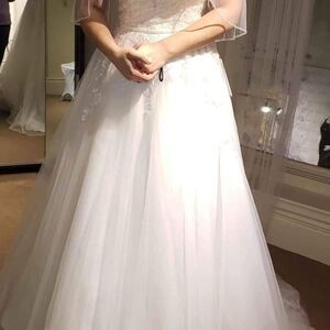 Elegant White Bridal Gown